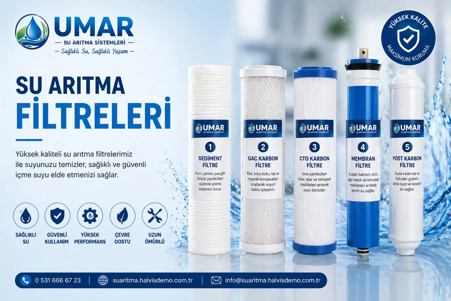 Su Arıtma Filtreleri